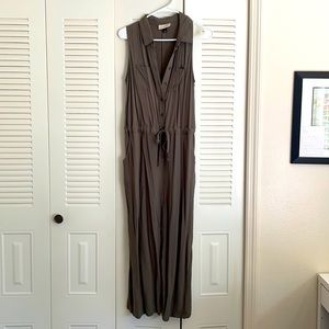Olive green jumpsuit